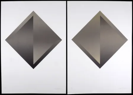 シルクスクリーン Verheyen - Le Pic du Midi, 1980 - Hand-signed