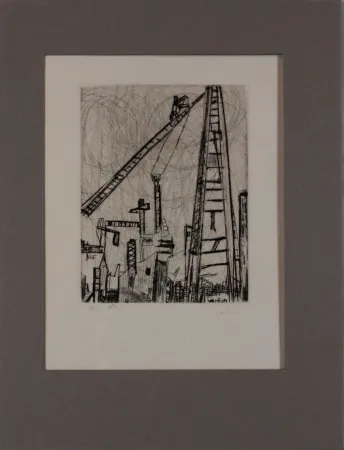 エッチング Verlon - Untitled from 'Avanguardia internazionale', vol. 4