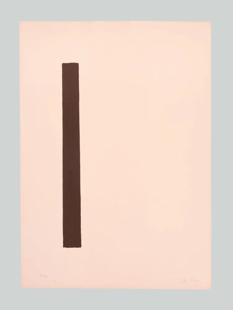 シルクスクリーン Vermi - Composizione