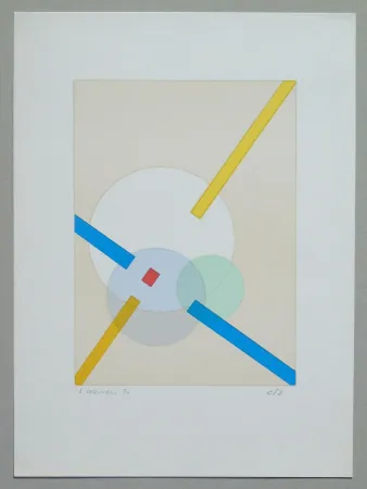 リトグラフ Veronesi - Composizione