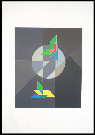 シルクスクリーン Veronesi - Composizione