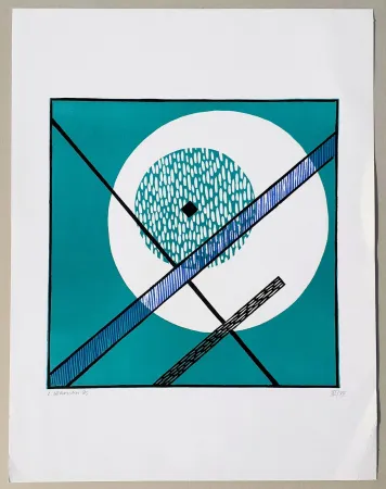 リトグラフ Veronesi - Composizione