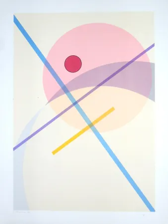 シルクスクリーン Veronesi - Composizione