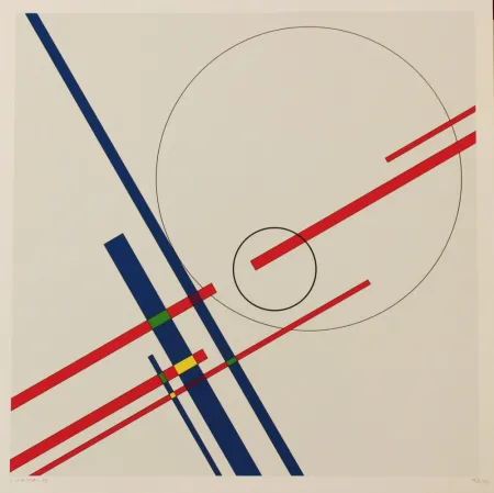 リトグラフ Veronesi - CONSTRUCTION - EXACTA FROM CONSTRUCTIVISM TO SYSTEMATIC ART 1918-1985