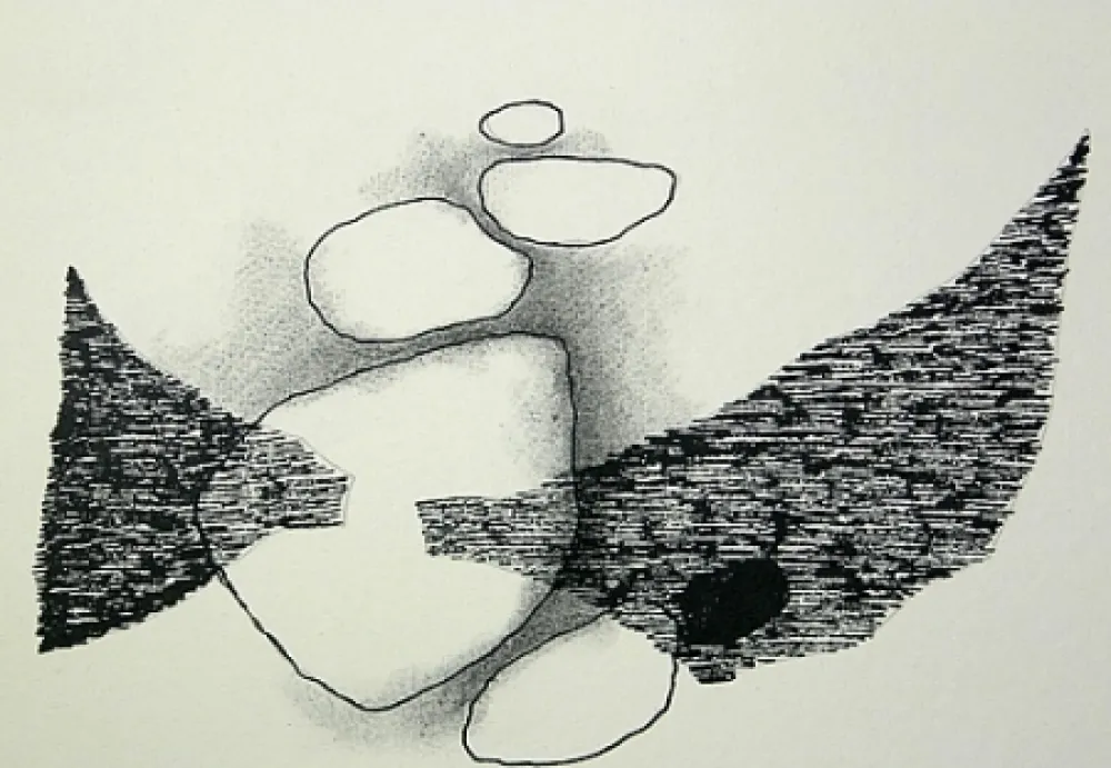 リトグラフ Veronesi - Senza titolo