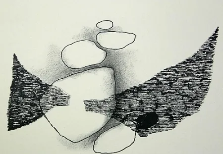 リトグラフ Veronesi - Senza titolo