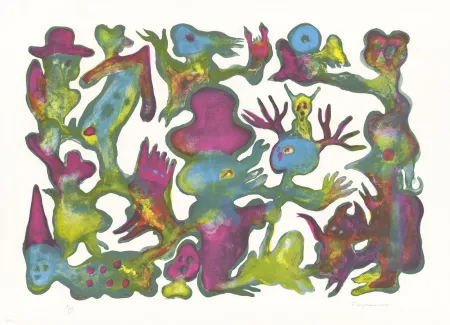 リトグラフ Verschaere - Elephant Man