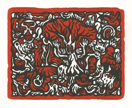 リトグラフ Verschaere - The Outlaw Tree