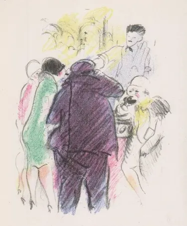 挿絵入り本 Vertes - Tableaux contemporains: Tableau des Courses, de la Boxe, de la Vénérie, de l'Amour Vénal, des Grands Magasins, de la Mode, de l'Au-Delà, du Palais, de la Bourgeoisie.