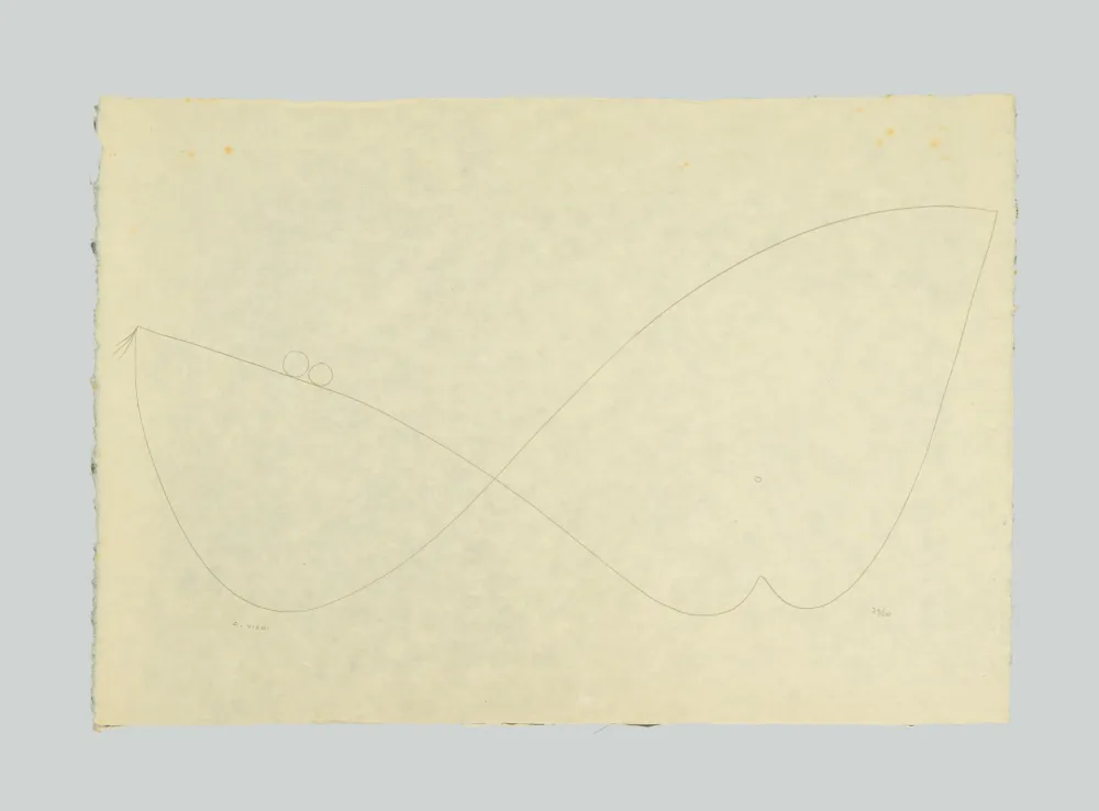 リトグラフ Viani - Composizione