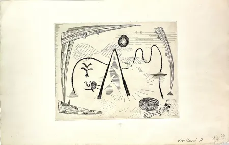 彫版 Vieillard - Jeune Fille à la source