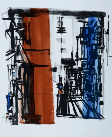 リトグラフ Vieira Da Silva - Bellini, 1977