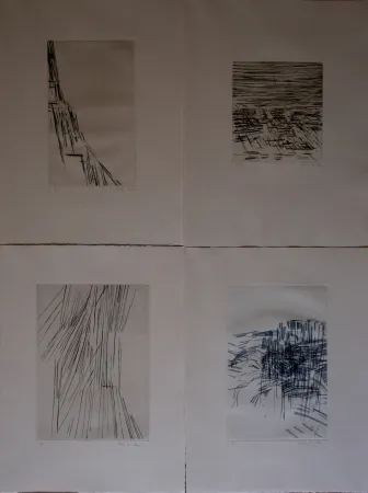 挿絵入り本 Vieira Da Silva - Poésies