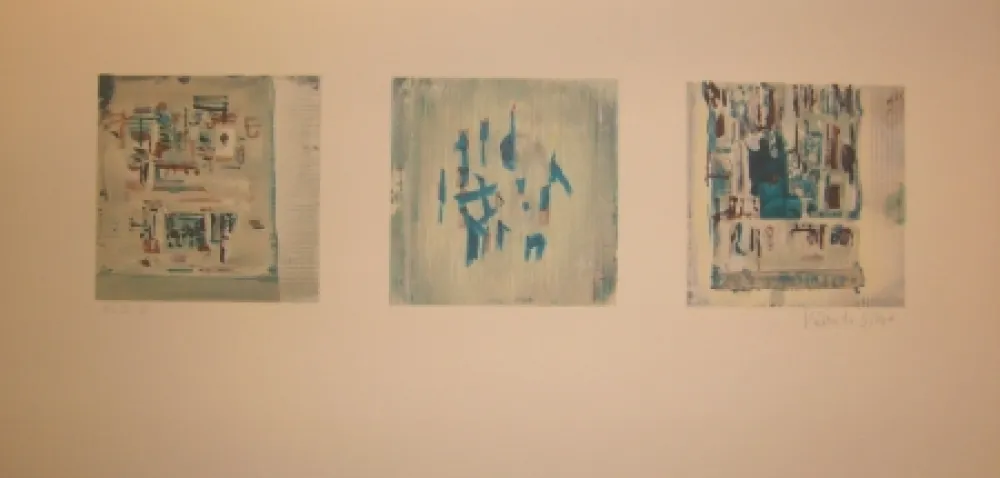 リトグラフ Vieira Da Silva - Sans titre