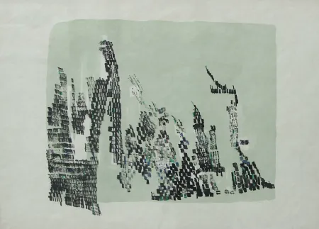 リトグラフ Vieira Da Silva - SENZA TITOLO