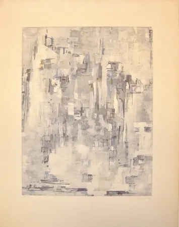 エッチングと　アクチアント Vieira Da Silva - Senza Titolo I