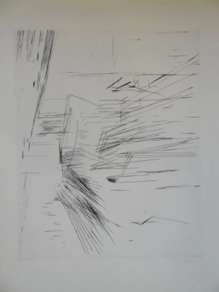 彫版 Vieira Da Silva - Untitled