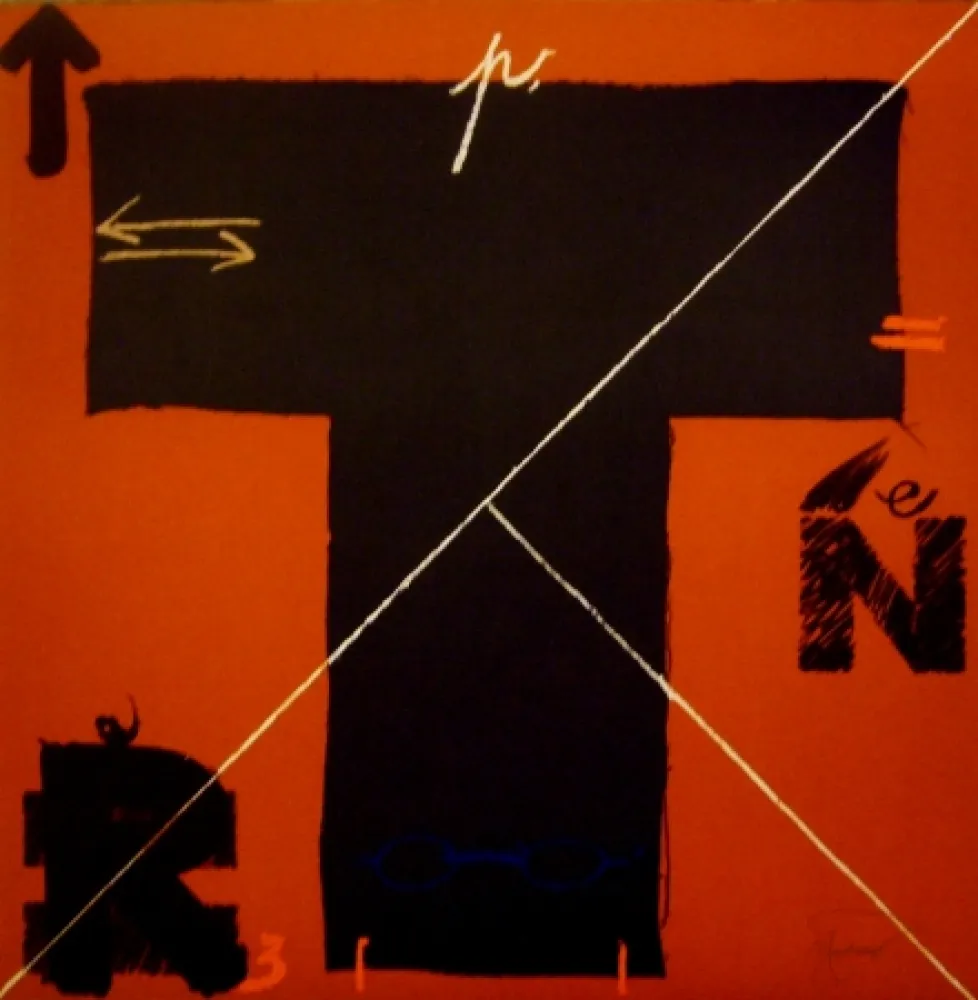 リノリウム彫版 Viladecans - Sans titre 2