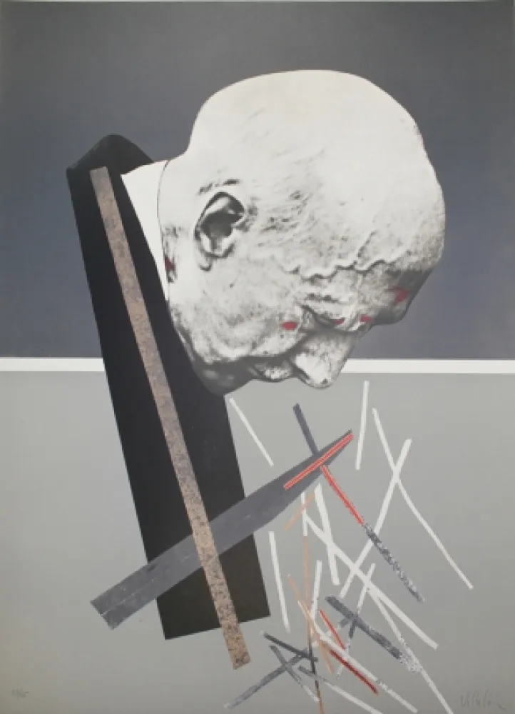 リトグラフ Villalba  - Sin Título 1