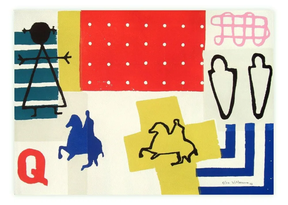 彫版 Villarino - Serie El ajedrez y el tiempo