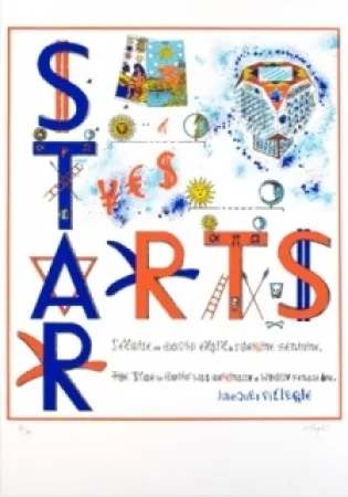 シルクスクリーン Villeglé - Arts stars