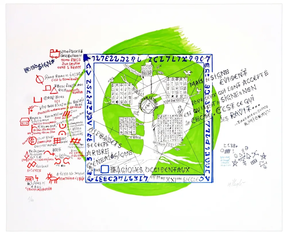 デジタル版画 Villeglé - Hobo