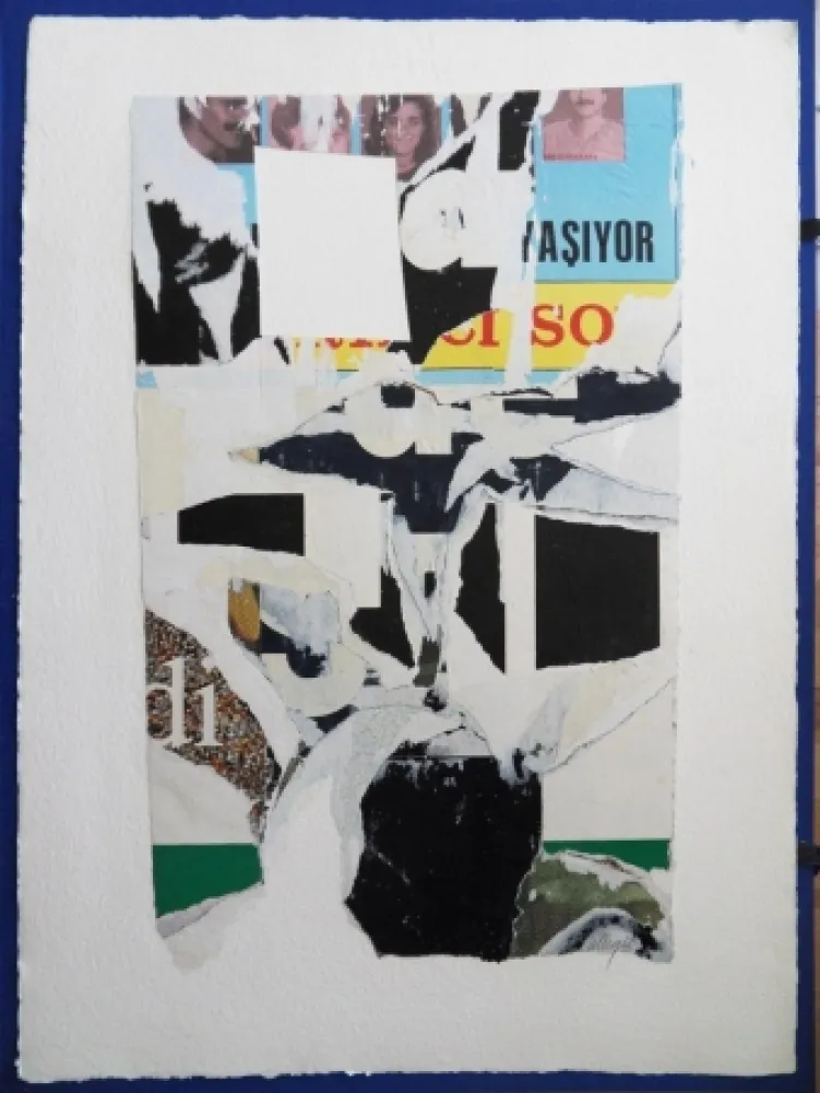 技術的なありません Villeglé - Lacération originale II