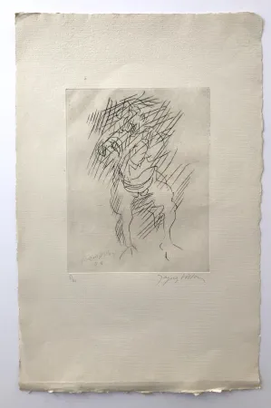 彫版 Villon - Bébé debout