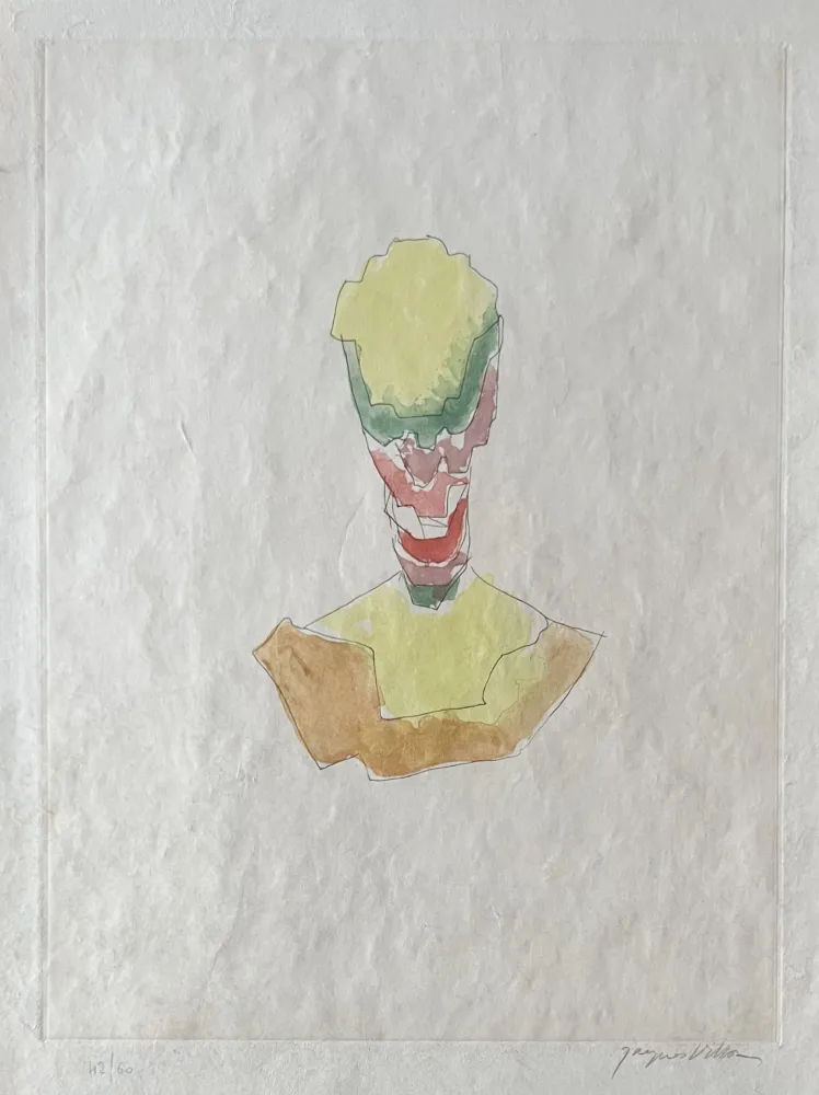 彫版 Villon - Figure, 1962