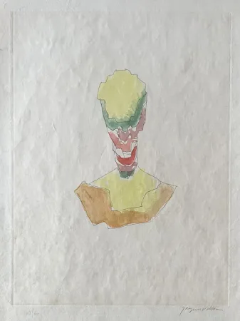 彫版 Villon - Figure, 1962