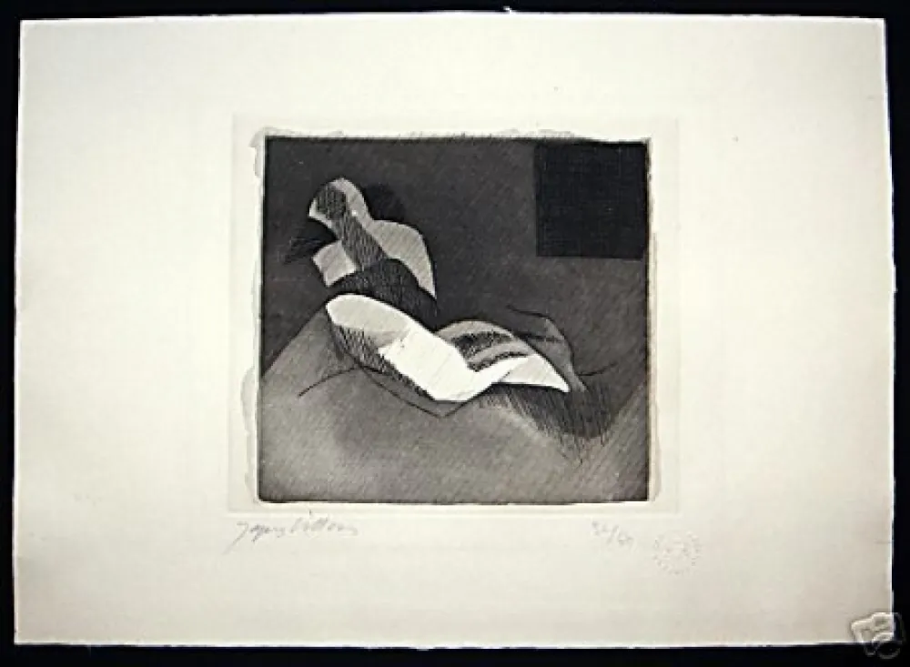 エッチング Villon - Le Baiser