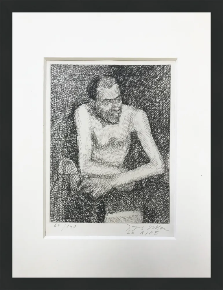 彫版 Villon - LE RIRE