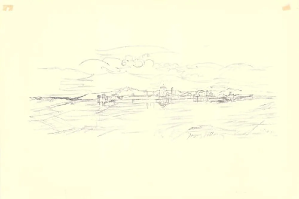 リトグラフ Villon - Mantoue (Mantua, Italy)