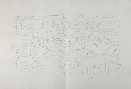 彫版 Villon - Paysage, 1962