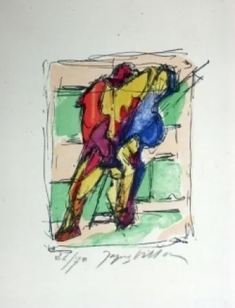 リトグラフ Villon - Sans titre 3