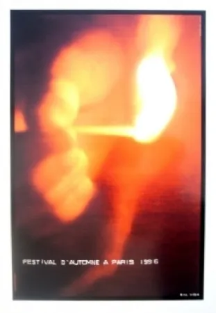 シルクスクリーン Viola - Festival d'automne à Paris 1996
