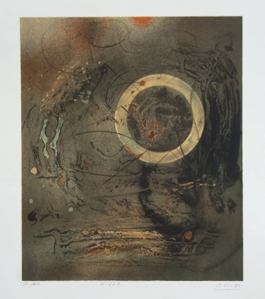 リトグラフ Visat - Hiver