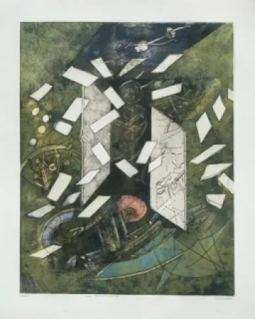 エッチングと　アクチアント Visat - La porte étroite