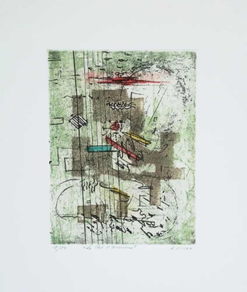 エッチングと　アクチアント Visat - Le Port d'amiens