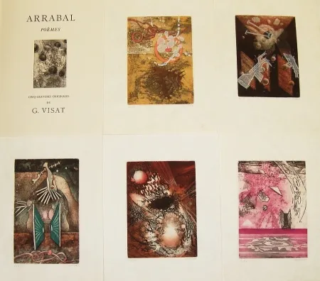 挿絵入り本 Visat - Poèmes
