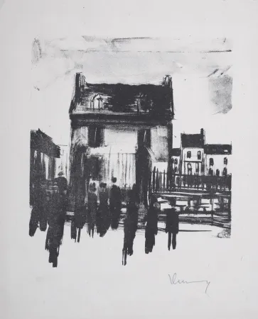 リトグラフ Vlaminck - Le Diable au corps, 1926