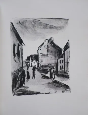挿絵入り本 Vlaminck - Mont-Cinère.  Lithographies de Vlaminck.