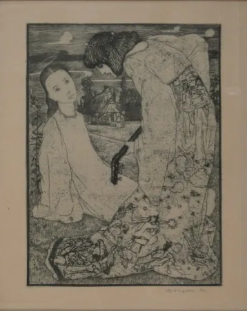 彫版 Vogeler - Verkündigung