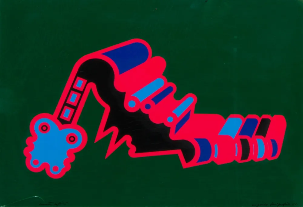 シルクスクリーン Volpini - SENZA TITOLO