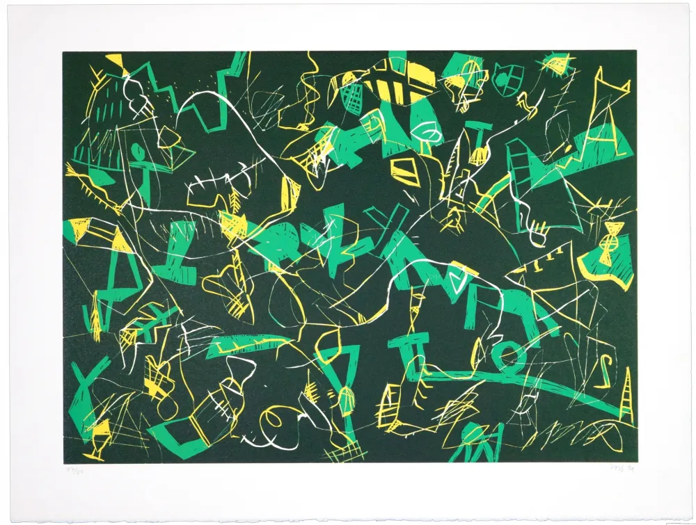 リトグラフ Voss - Marcottage