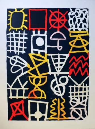 シルクスクリーン Voss - No title