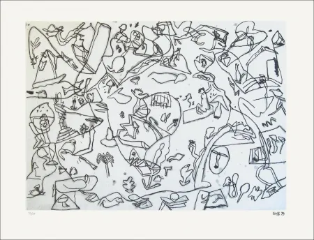 エッチング Voss - Sans titre n°62
