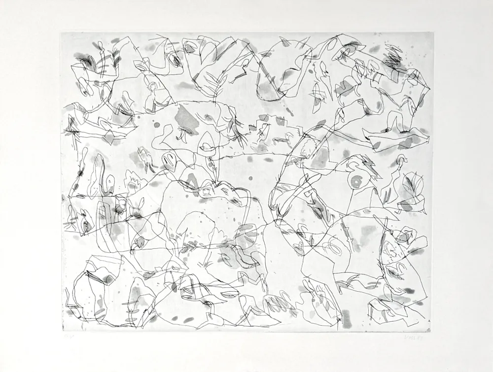 リトグラフ Voss - Untitled