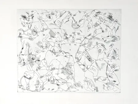 リトグラフ Voss - Untitled