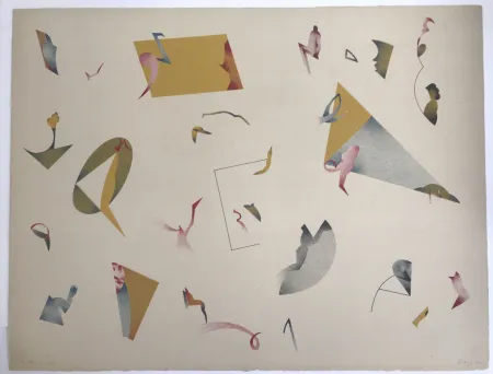 リトグラフ Voss - Was auch noch war